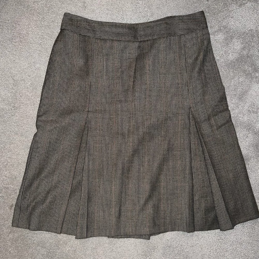 Brooks Brothers Plaid Skirt | Size 10 Wool Skirt